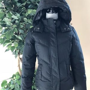 GAP Black Polyester Jacket!